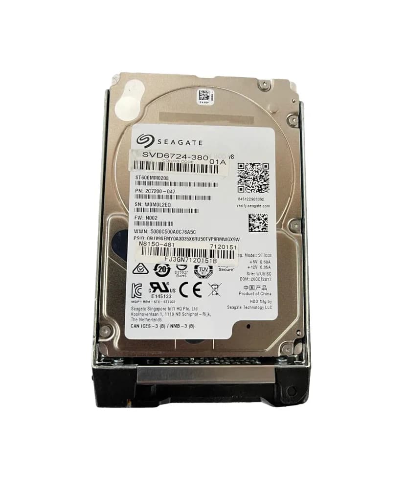 N8150-481 - NEC 600GB 10000RPM SAS 12Gb/s 2.5-in Hard Drive