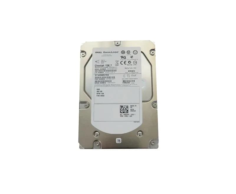 N999K - Dell 450GB 15000RPM SAS 3Gb/s 3.5-in HDD with Tray