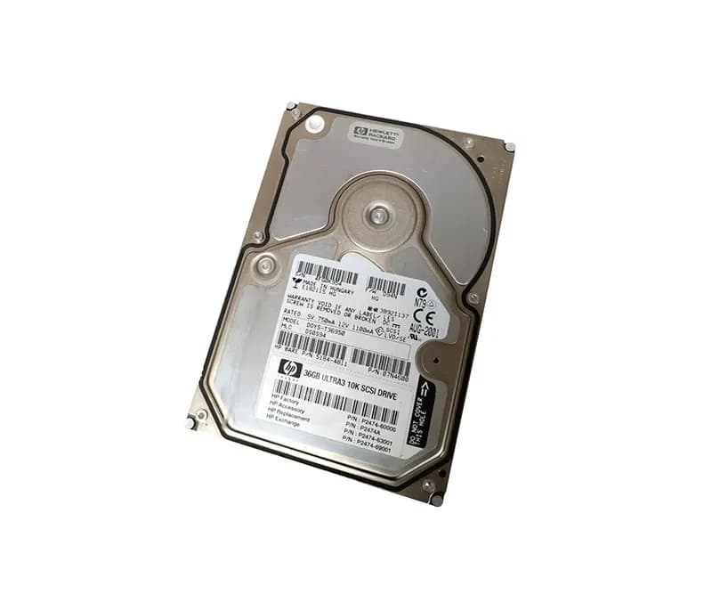 P2474A - HP 36.4GB SCSI 10000RPM 3.5-Inch Hard Drive