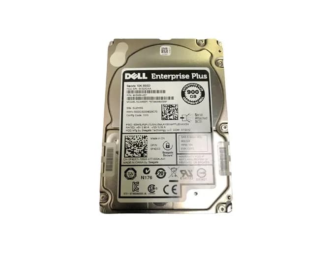 P4DC3 - Dell 900GB 10000RPM SAS 6Gb/s 2.5-in HDD with Tray