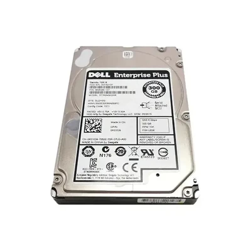 R3YD9 - Dell 300GB 10000RPM SAS 6Gb/s 2.5-in HDD with Tray