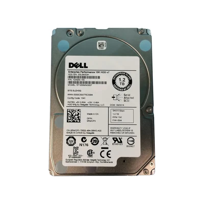 RMCP3 - Dell 1.2TB 10000RPM SAS 2.5-Inch Hard Drive