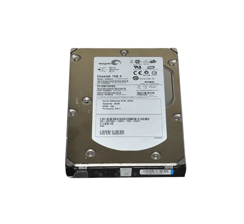 RT058 - Dell 36GB 15000RPM SAS 3Gb/s 3.5-in HDD with Tray