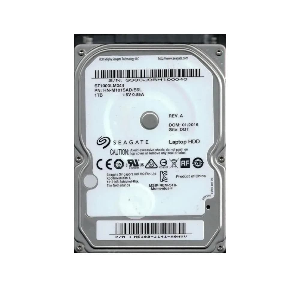ST1000LM044 - Seagate 1TB 7200RPM SATA 6Gb/s 2.5-in Hard Drive