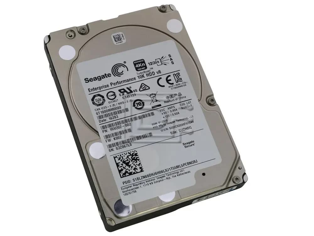 ST1800MM0088 - Seagate 1.8TB 10000RPM SAS 12Gb/s 2.5-in Hard Drive