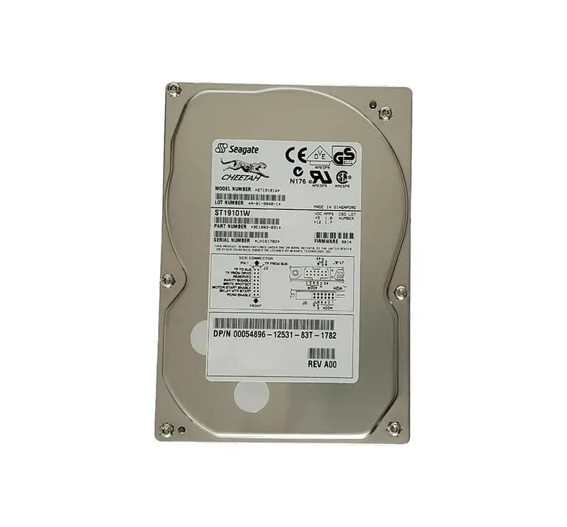 ST19101W - Seagate 9.1GB 10000RPM Ultra2 SCSI 3.5-Inch Hard Drive
