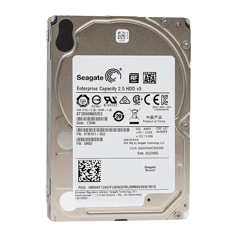 ST2000NX0253 - Seagate Capacity V.3 2TB 7200RPM SATA 2.5" HDD