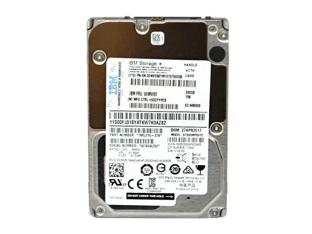 ST300MP0015 - Seagate 300GB 15000RPM SAS 12Gb/s SED 2.5" Hard Drive