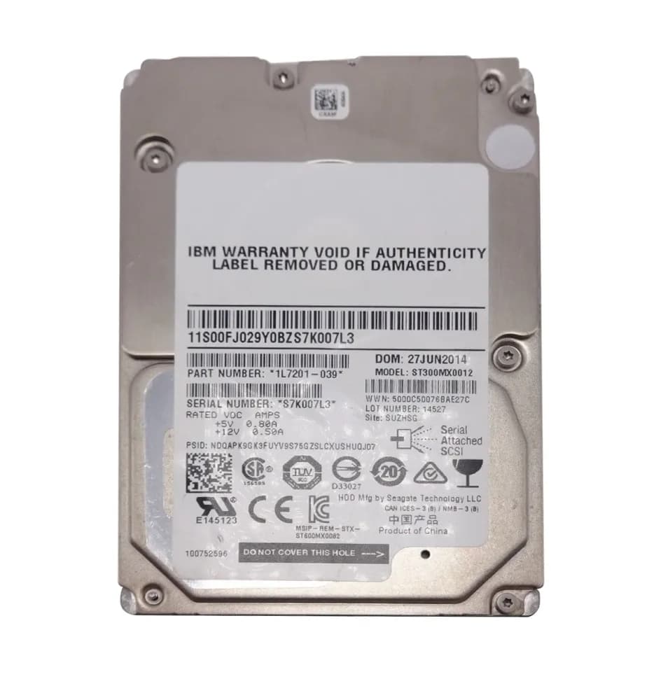 ST300MX0012 - Seagate 300GB 15000RPM SAS 12Gb/s 2.5-in Hard Drive