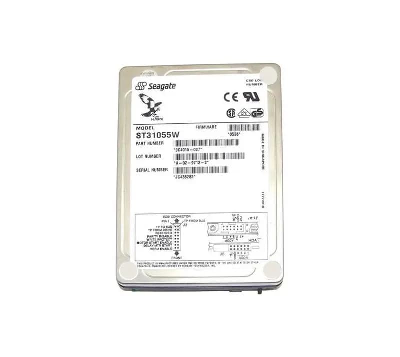 ST31055W - Seagate 1GB 5400RPM Wide Ultra SCSI 512KB Cache 3.5-in HDD