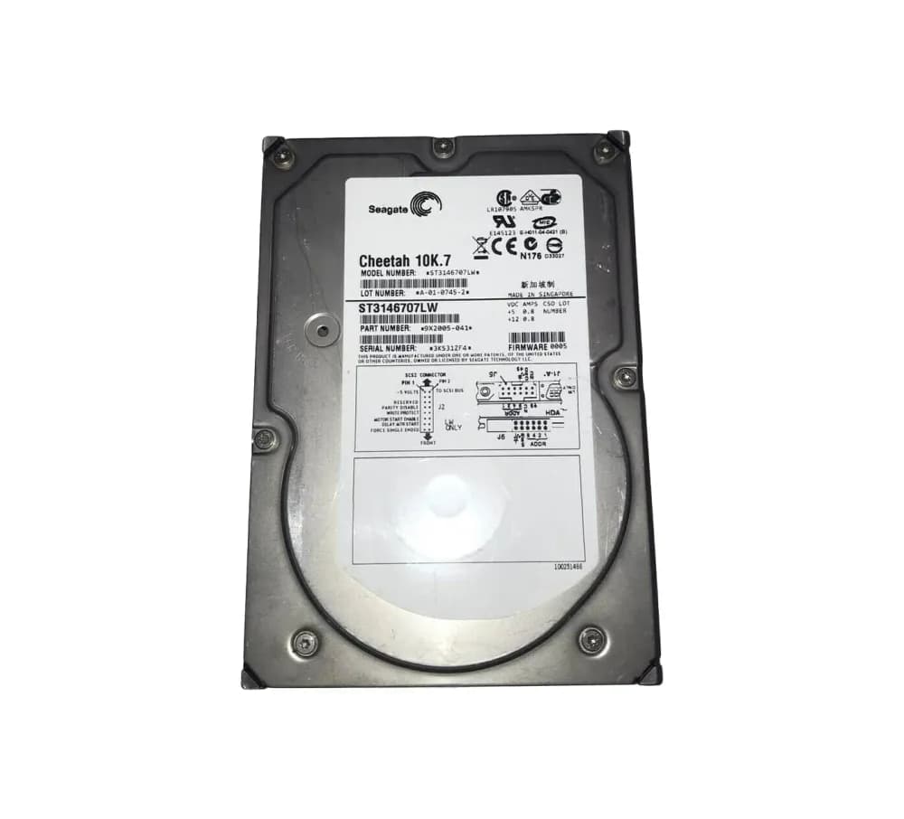 ST3146707LW - Seagate 146GB 10000RPM SCSI 320MB/s 3.5-in Hard Drive