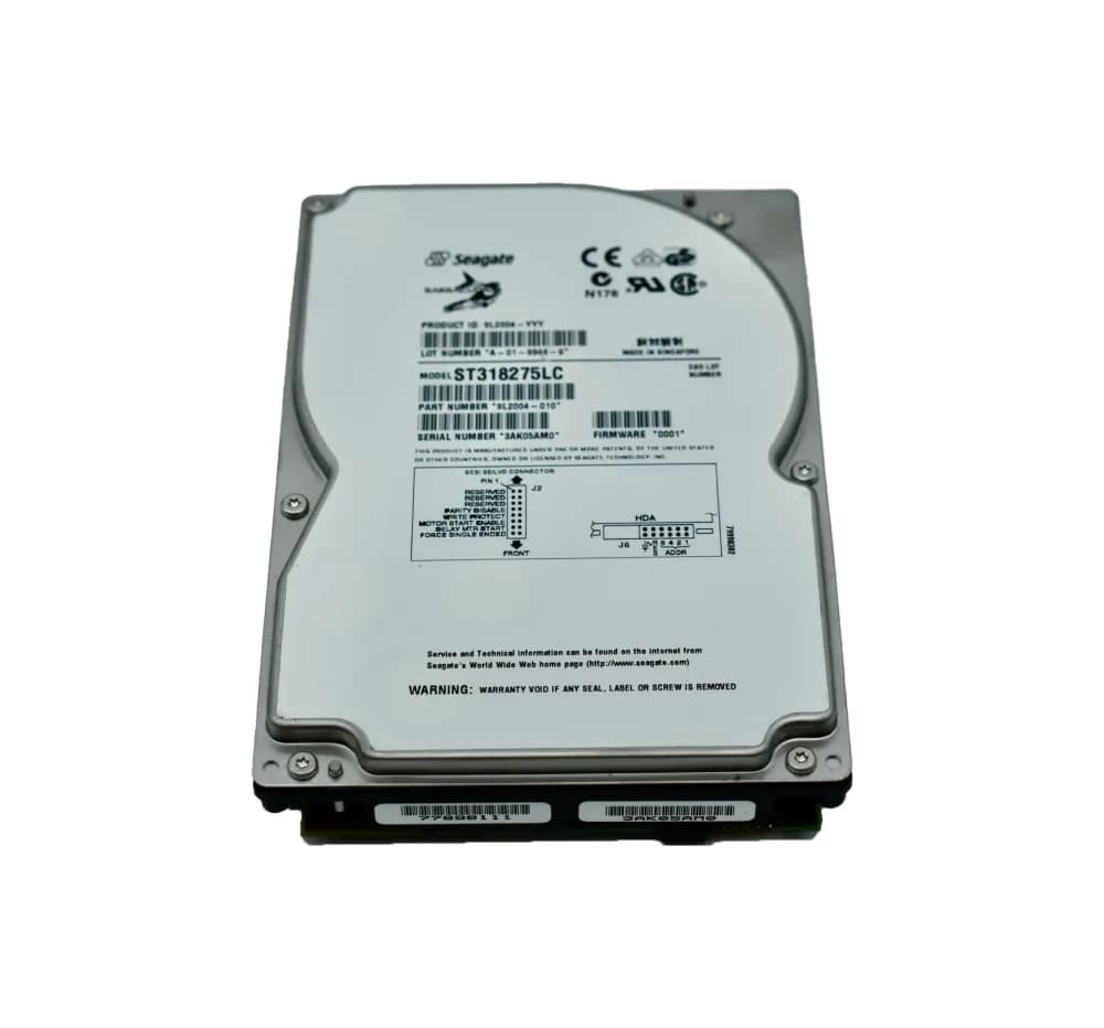 ST318275LC - Seagate 18GB 7.2K Wide Ultra2 SCSI 1MB 80-Pin 3.5-in HDD