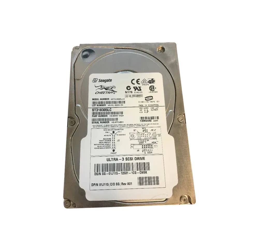 ST318305LC - Seagate 18GB 10000RPM SCSI 160MB/s 3.5-in Hard Drive