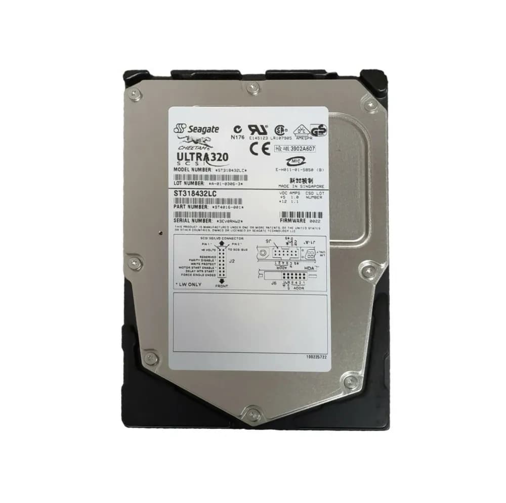 ST318432LC - Seagate 18GB 15000RPM SCSI 320MB/s 3.5-in Hard Drive