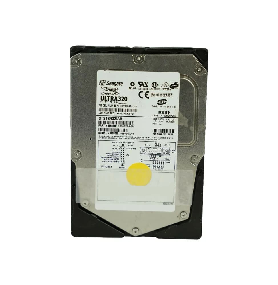 ST318432LW - Seagate 18GB 15000RPM SCSI 320MB/s 3.5-in Hard Drive