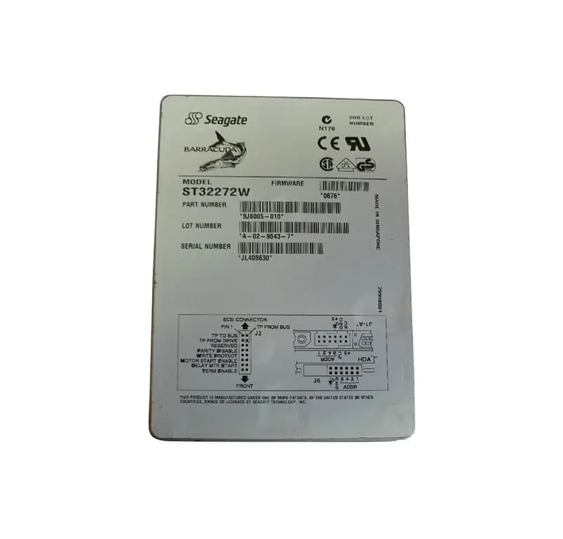 ST32272W - Seagate 2GB 7200RPM Ultra SCSI 3.5-Inch Hard Drive