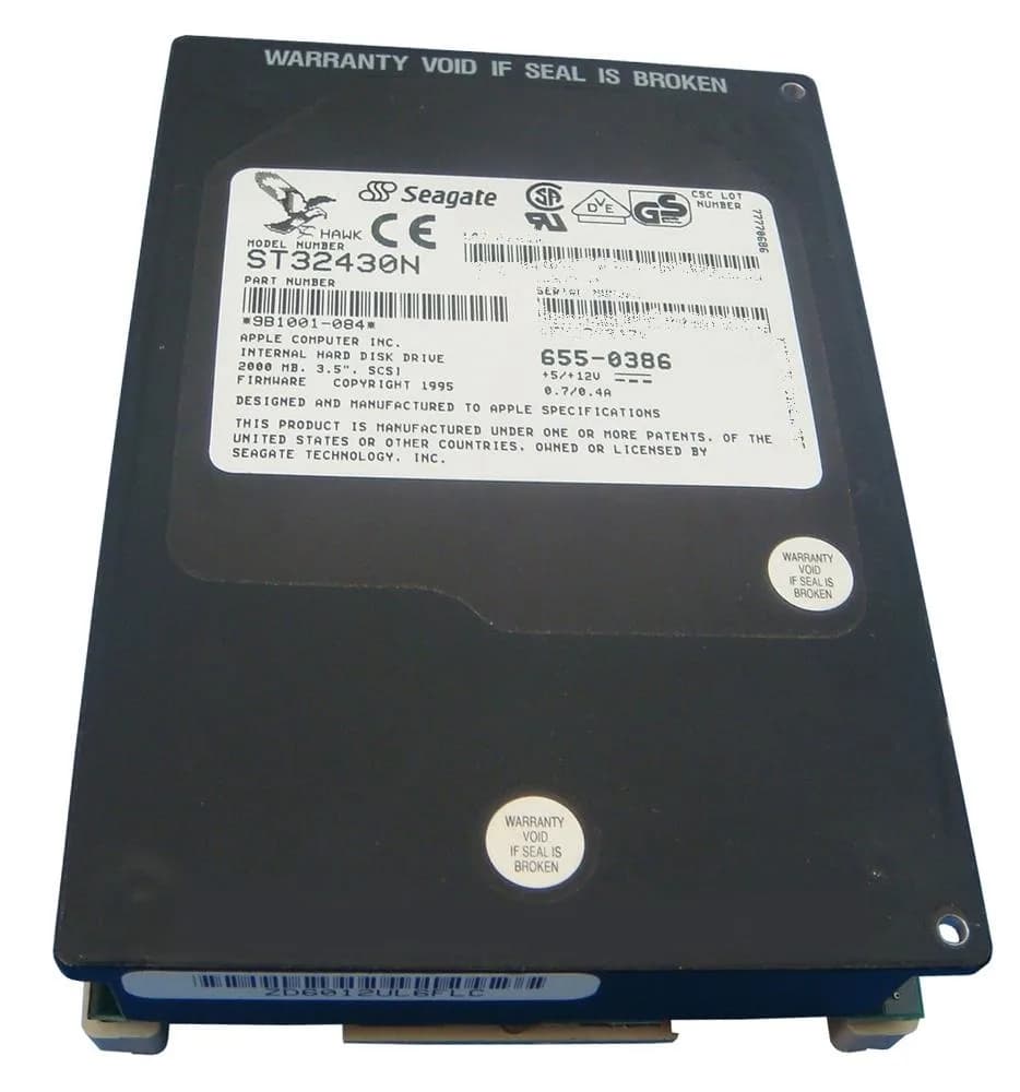 ST32430N - Seagate 2.1GB 5400RPM Fast SCSI 512KB 50-Pin 3.5-in HDD