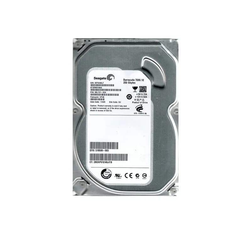 ST3250318AS - Seagate 250GB 7200RPM SATA 3Gb/s 3.5-in Hard Drive