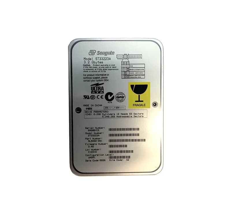 ST33223A - Seagate 3.2GB ATA/33 3.5-inch Hard Drive