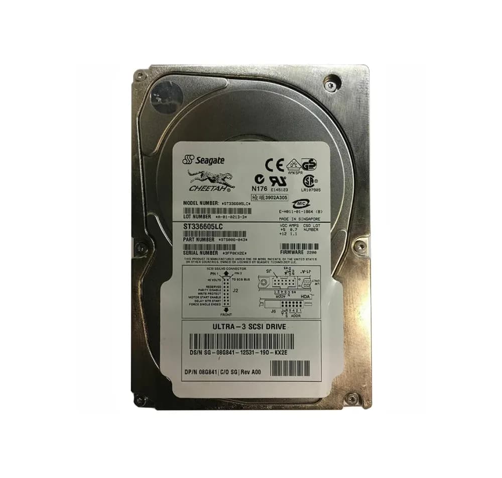 ST336605LC - Seagate 36GB 10000RPM SCSI 160MB/s 3.5-in Hard Drive