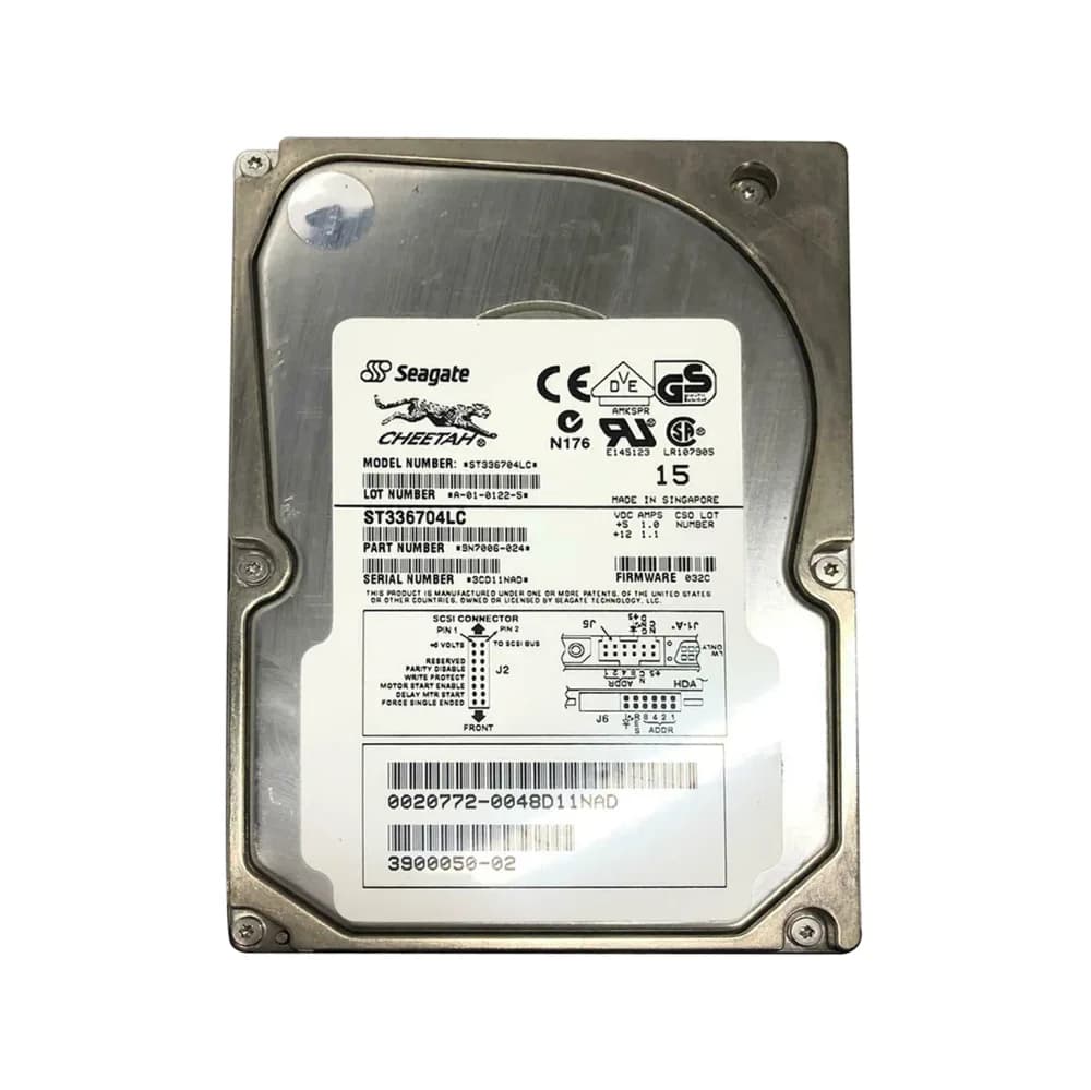 ST336704LC - Seagate 36GB 10000RPM SCSI 160MB/s 3.5-in Hard Drive