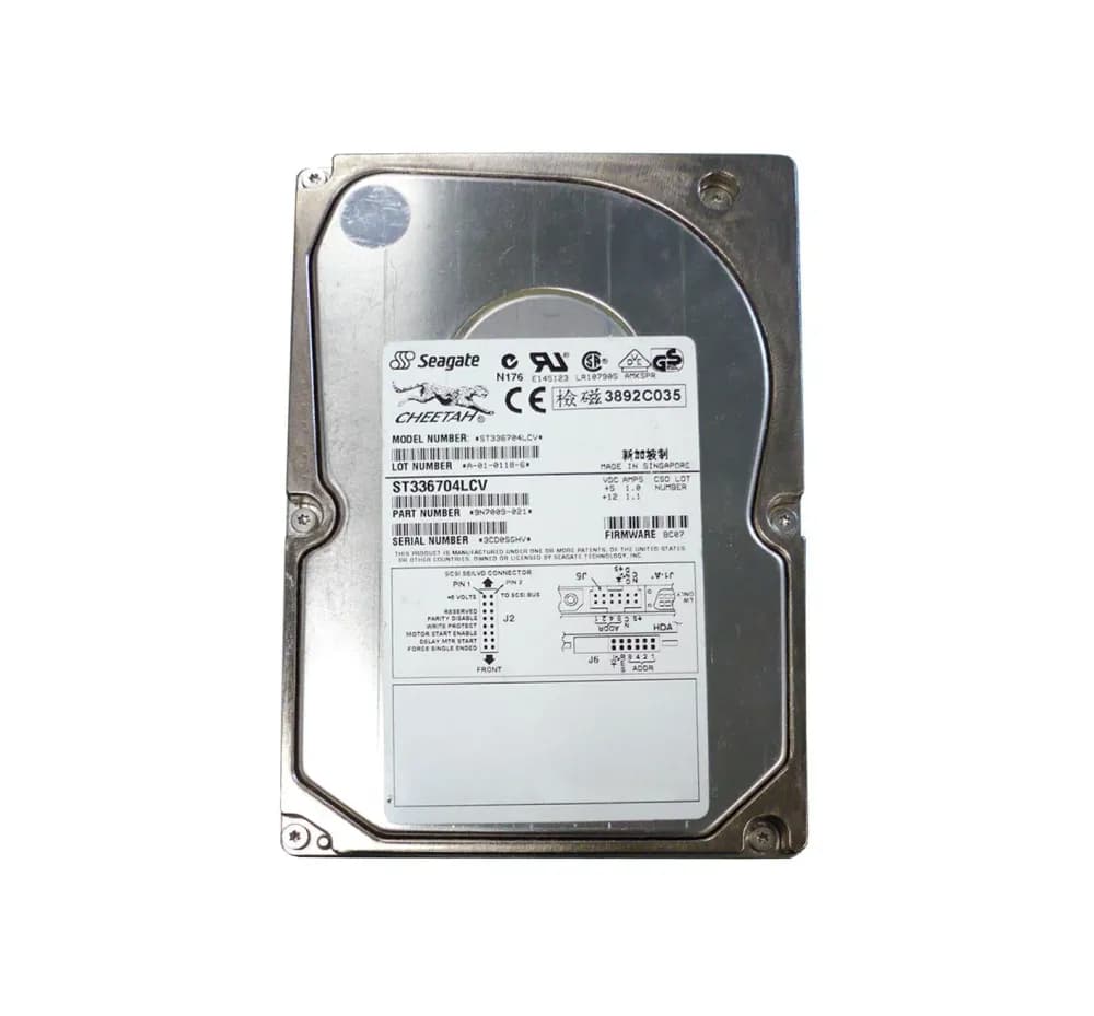ST336704LCV - Seagate 36.7GB 10000RPM SCSI 160MB/s 3.5-in Hard Drive