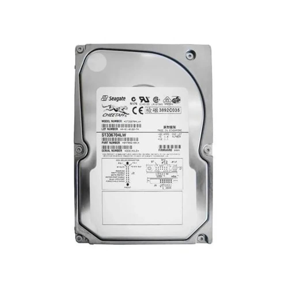 ST336704LW - Seagate 36.7GB 10000RPM SCSI 160MB/s 3.5-in Hard Drive