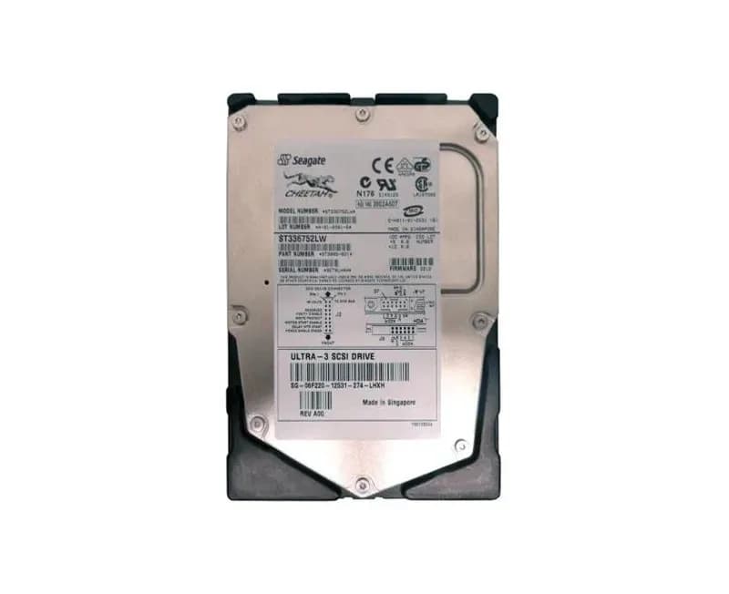 ST336752LW - Seagate 36GB 15000RPM SCSI 160MB/s 3.5-in Hard Drive