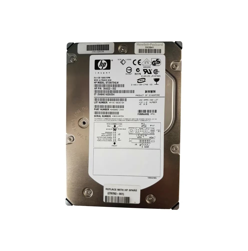 ST336754LW - Seagate 36.7GB 15000RPM SCSI 320MB/s 3.5-in Hard Drive