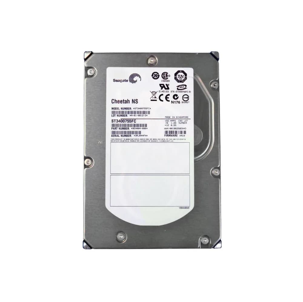 ST3400755FC - Seagate 400GB 10000RPM Fibre Channel 4Gb/s 3.5-in HDD