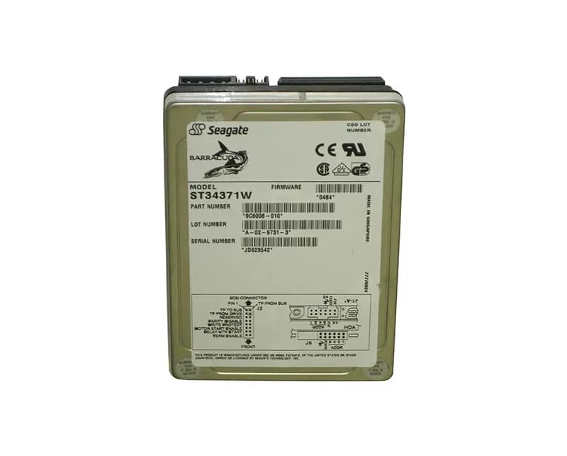 ST34371W - Seagate 4.2GB 7.2K Wide Ultra SCSI 68-Pin 3.5-in HDD