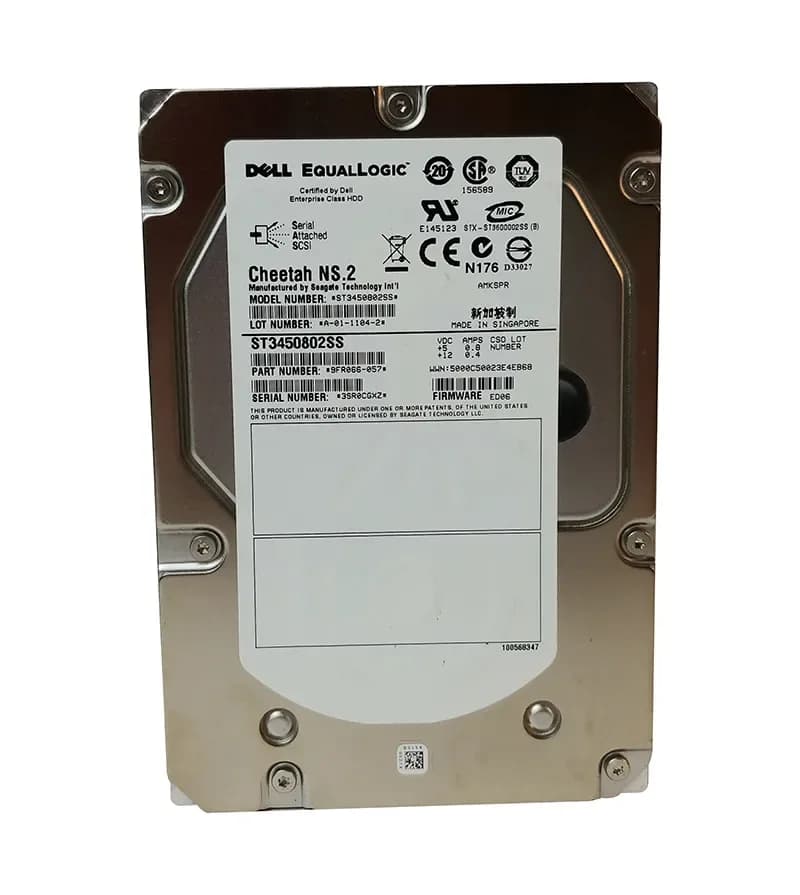 ST3450802SS - Seagate 450GB 10000RPM SAS 6Gb/s 3.5-in Hard Drive