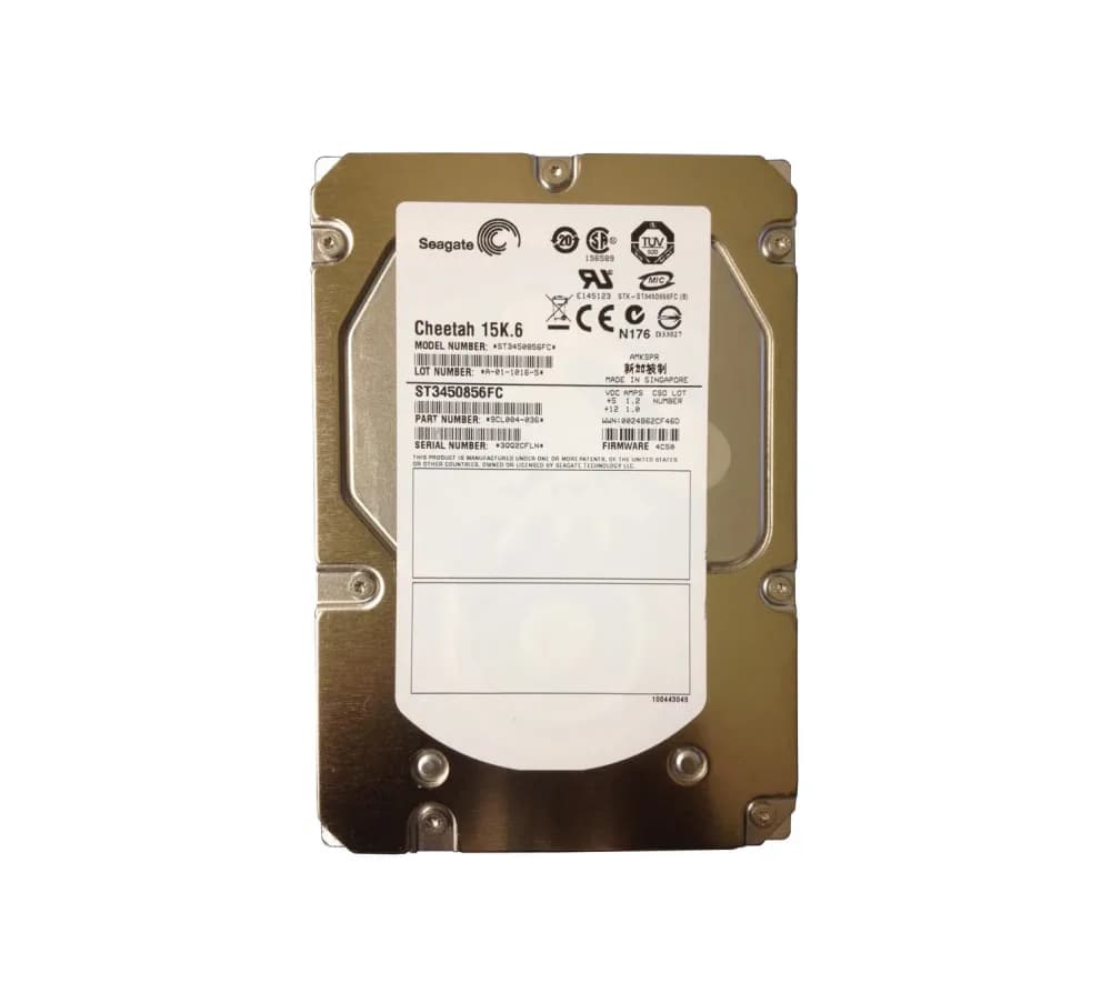 ST3450856FC - Seagate 450GB 15000RPM Fibre Channel 4Gb/s 3.5-in HDD
