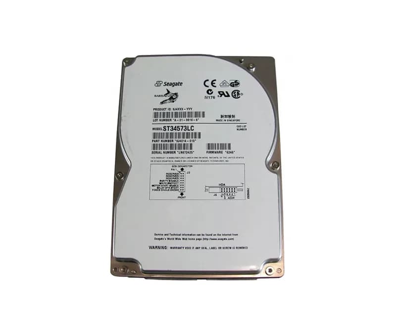 ST34573LC - Seagate 4.55GB U2W SCSI 7200RPM Hot Swap 3.5-in HDD