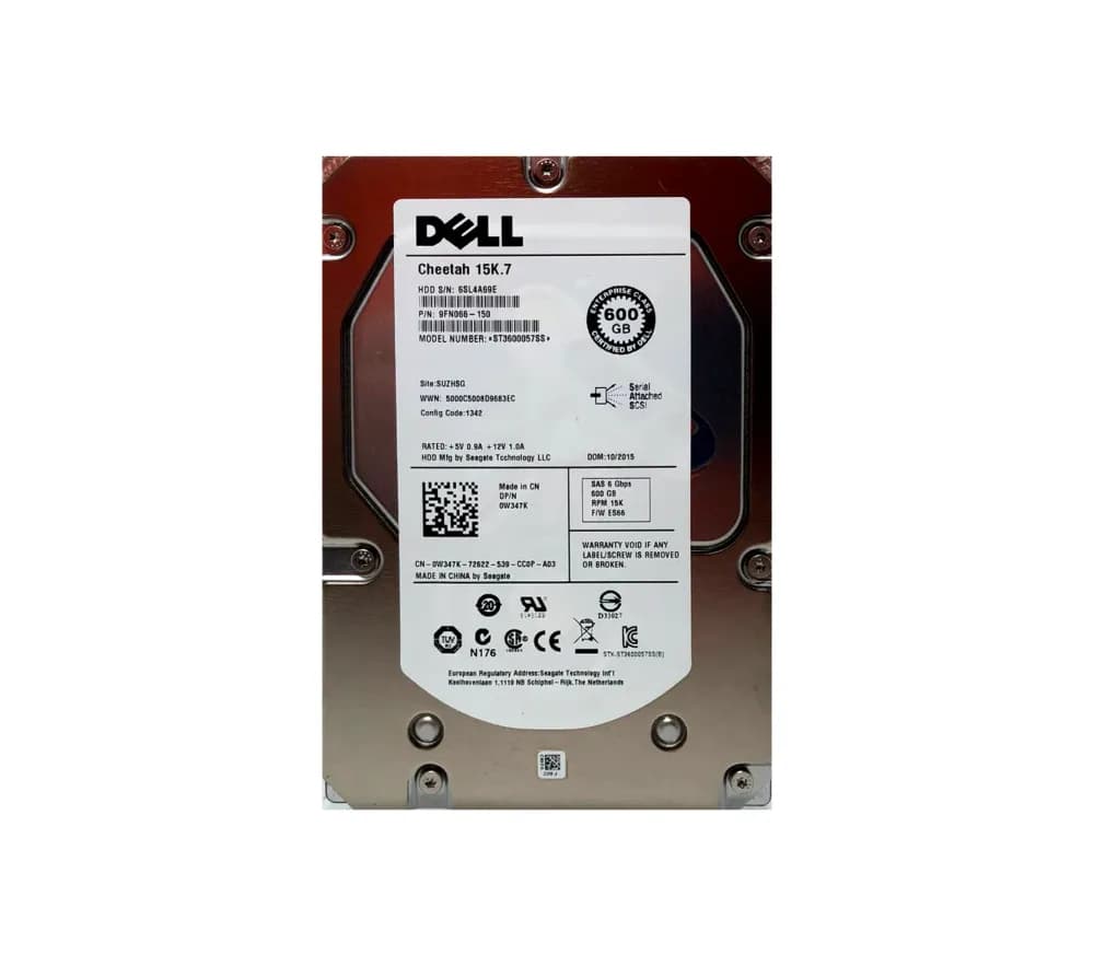 ST360057SS - Seagate 600GB 15000RPM SAS 6Gb/s 3.5-inch Hard Drive