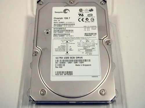 ST373207LC - Seagate 73GB 10000RPM SCSI 320MB/s 3.5-in Hard Drive