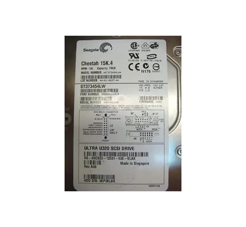 ST373454LW - Seagate Cheetah 15K.4 73.4GB 15000RPM SCSI 3.5-Inch HDD