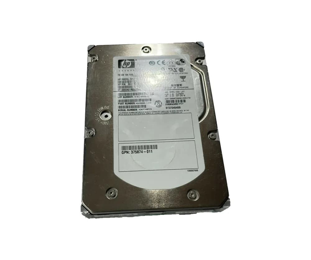 ST373454SS - Seagate 73.4GB 15000RPM SAS 3Gb/s 3.5-in Hard Drive