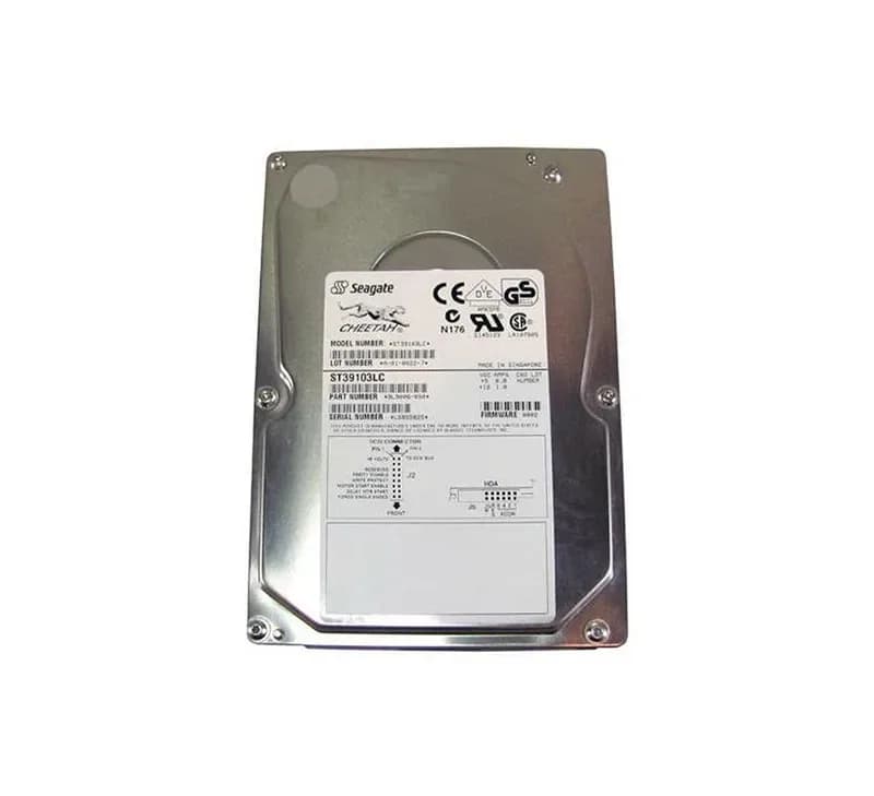 ST39103LC - Seagate 9.1GB 10K Wide Ultra2 SCSI 1MB 80-Pin 3.5-in HDD