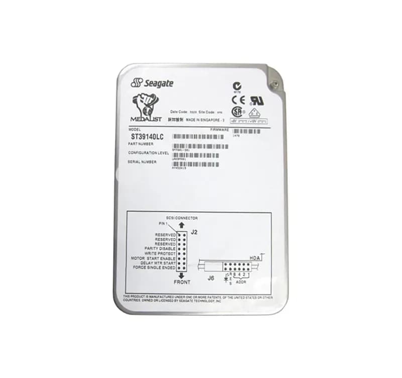 ST39140LC - Seagate 9GB 7200RPM Wide Ultra2 SCSI 3.5-Inch Hard Drive