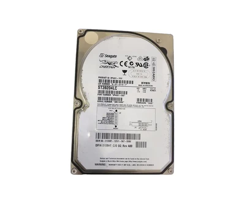 ST39204LC - Seagate 9.1GB 10000RPM SCSI 160Mb/s 3.5-in Hard Drive