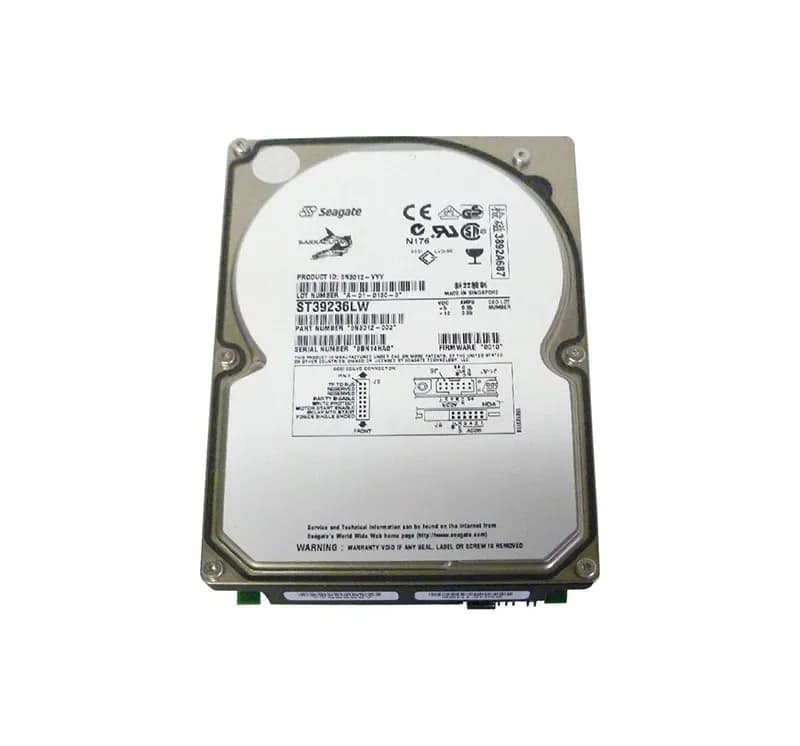 ST39236LW - Seagate 9.2GB 7200RPM SCSI 160MB/s 3.5-in Hard Drive