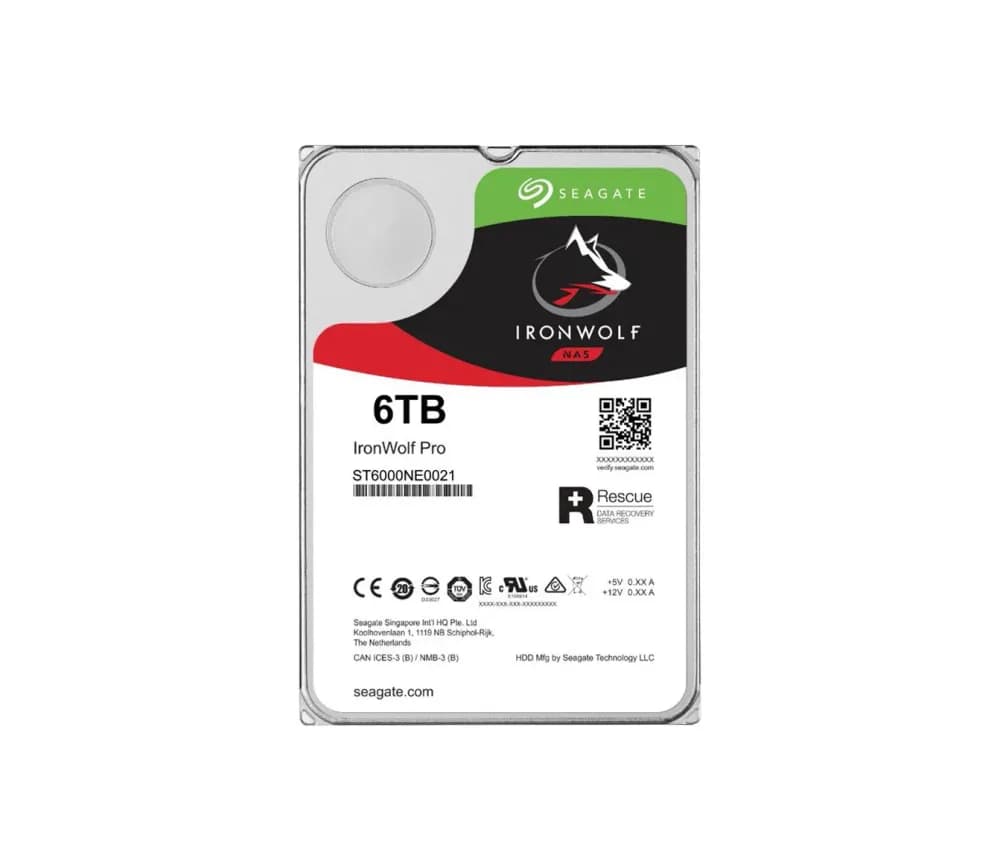 ST6000NE0021 - Seagate 6TB 7200RPM SATA 6Gb/s 3.5-in Hard Drive