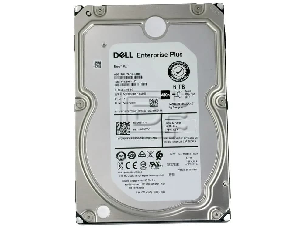 ST6000NM0104 - Seagate 6TB 7200RPM SAS 12Gb/s SED FIPS 140-2 3.5" HDD