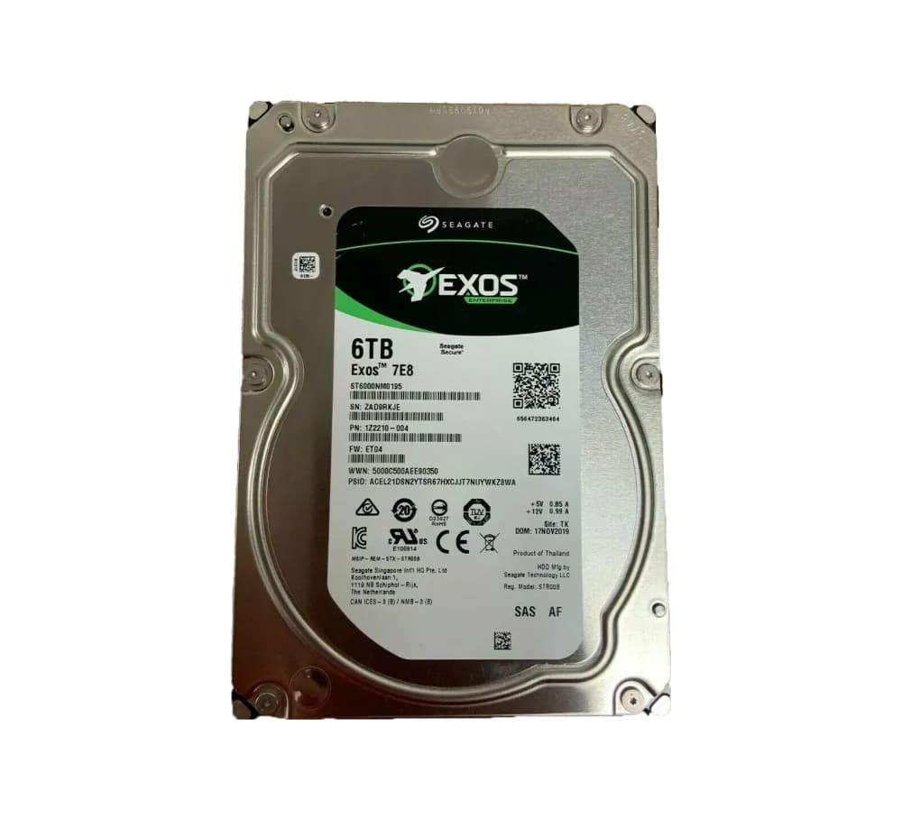 ST6000NM0195 - Seagate 6TB 7200RPM SAS 12Gb/s SED 3.5" Hard Drive