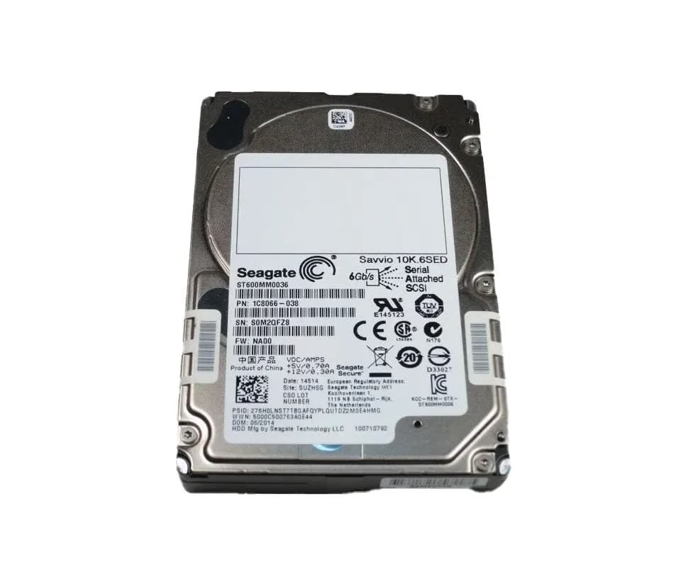 ST600MM0036 - Seagate 600GB 10K SAS 6Gb/s 128MB SED 2.5" HDD