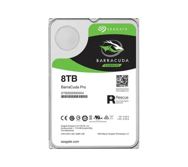 ST8000DM0004 - Seagate 8TB 7200RPM SATA 6Gb/s 3.5-in Hard Drive