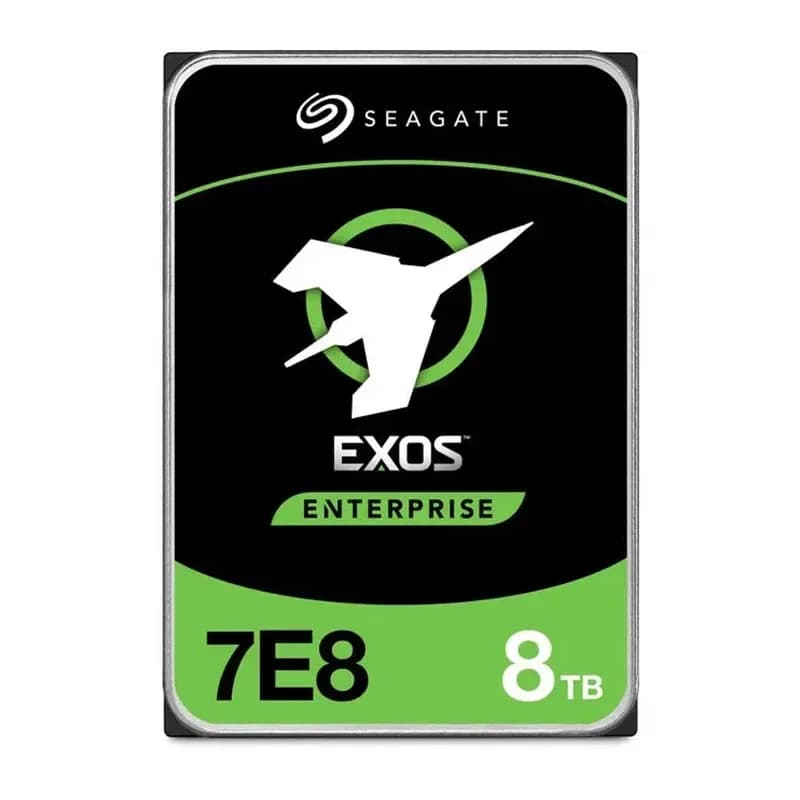 ST8000NM000A - Seagate Exos 7E8 8TB 7200RPM SATA 3.5-Inch Hard Drive