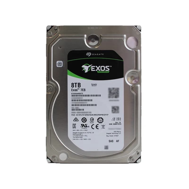 ST8000NM0075 - Seagate Enterprise Capacity 8TB 7200RPM SAS 3.5" HDD