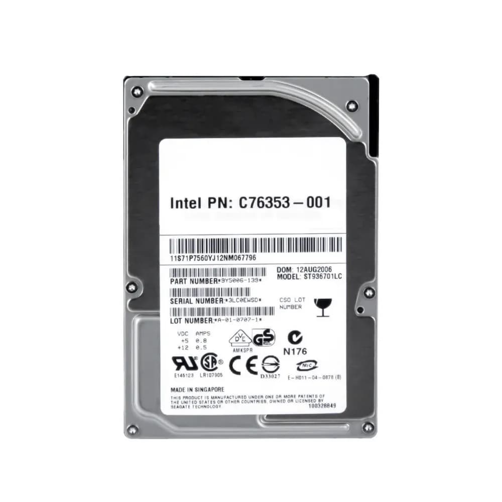 ST936701LC - Seagate 36.7GB 10000RPM SCSI 320MB/s 2.5-in Hard Drive